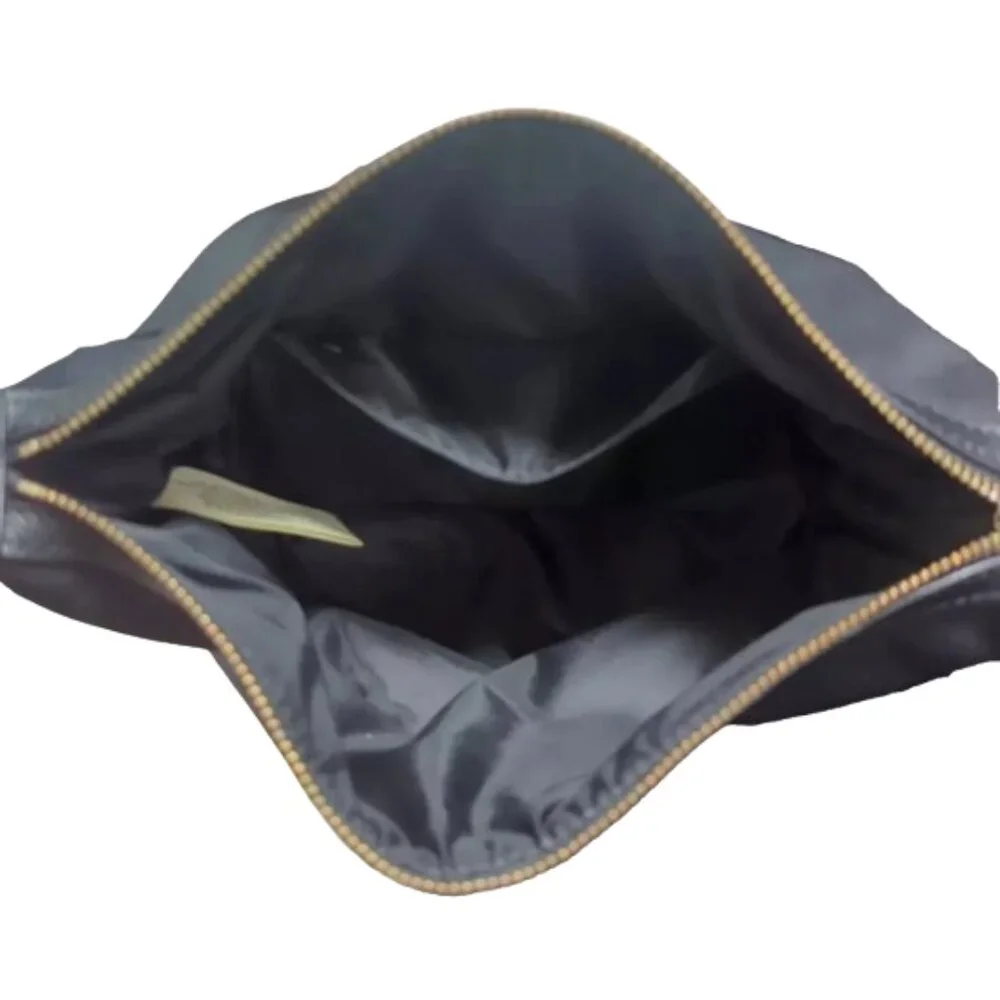 Kate Spade Jodi Wilson Road Black Nylon Accessory Pouch Makeup‎